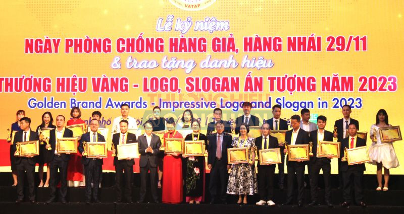 Vinh danh các doanh nghiệp được trao tặng danh hiệu “Thương hiệu Vàng – Logo, Slogan ấn tượng” – năm 2023